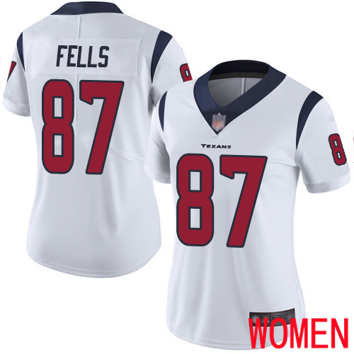 Houston Texans Limited Red Women Darren Fells Alternate Jersey NFL Football #87 Vapor Untouchable